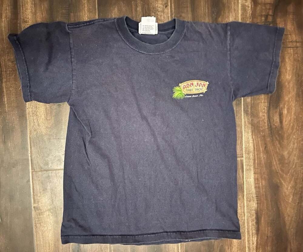 Ron Jon Surf Shop Graphic T-Shirt Navy Blue